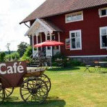 Svenska Tantens Trädgårdscafé Inomhus