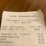 Cafe Stadsmuren Inomhus