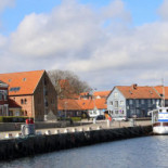 En Gaffel Kort På Maritim Utomhus