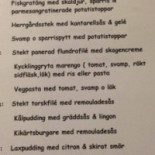 Rosenlundska Källaren Meny