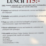 Restaurang Vänner Vin I Motala Meny