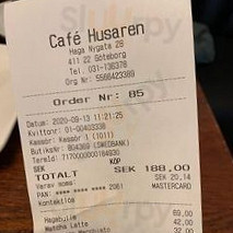 Café Husaren Inomhus