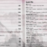 Sumo Sushi Meny