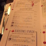 Blackstone Steakhouse Meny