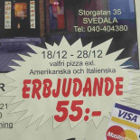 Huses Grill Pizzeria Meny