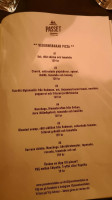 Passet menu