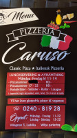 Pizzeria Caruso menu