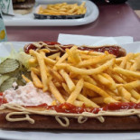 Blå Kiosk Gatukök Mat