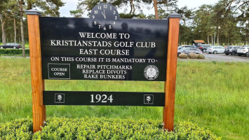 Kristianstad Golf Club In Åhus menu