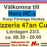 Nora Pizzeria 47:an Meny