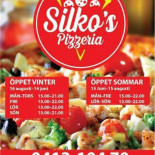 Silkos Pizzeria Meny