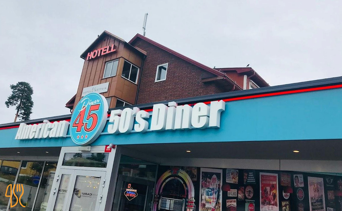 Diner 45 Rättvik Utomhus