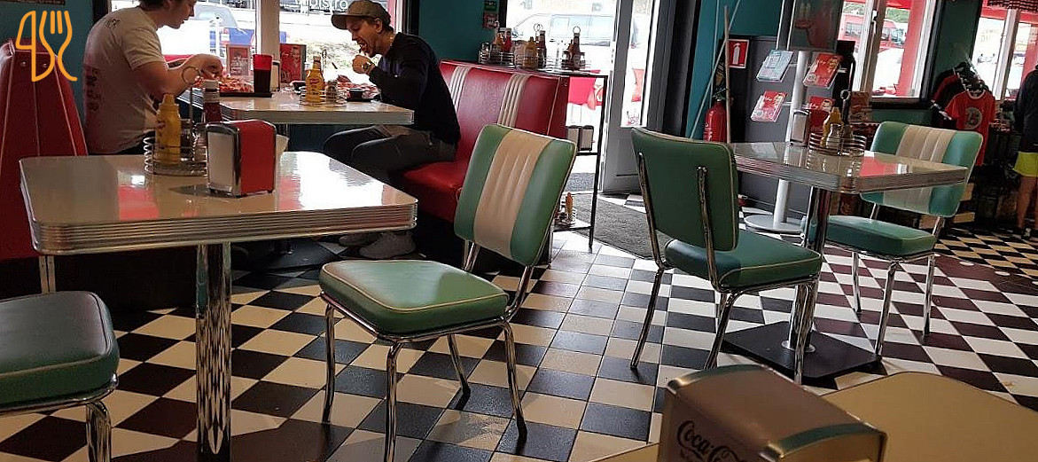 Diner 45 Rättvik Inomhus