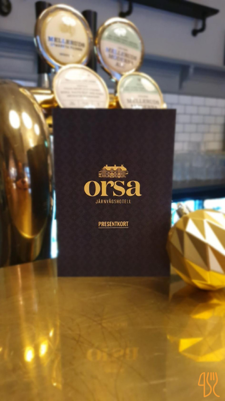 Orsa Järnvägshotell Meny
