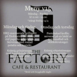 The Factory Hudiksvall Meny