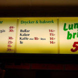 Annas Kök Burgare Meny