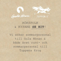 The Yellow Hen menu