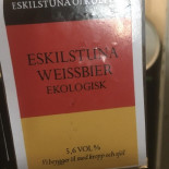 Eskilstuna Ölkultur Meny