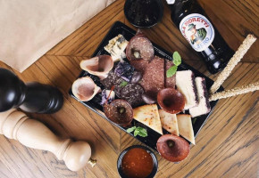 Funky Corks food