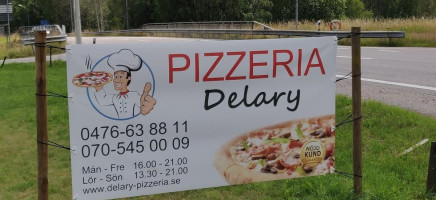 Delary Pizzeria menu