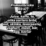 Gårds Caféet Meny