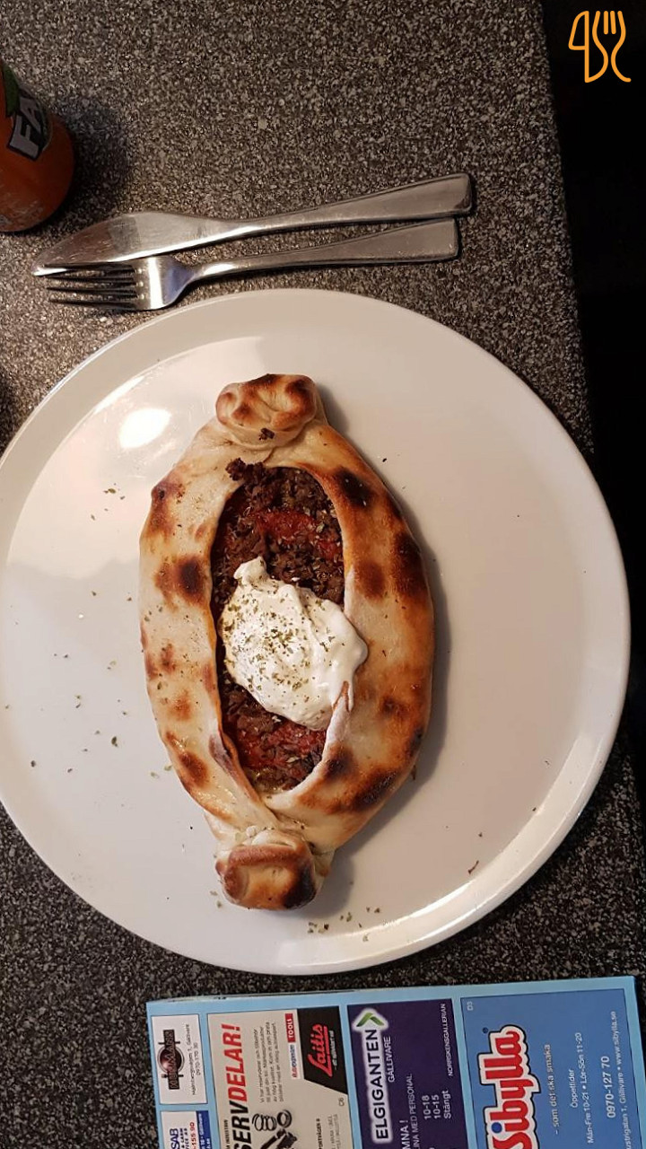Pizzabagarn Mat