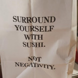 The Sea Street Sushi Meny