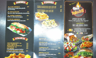 Bjuvs Snacks menu