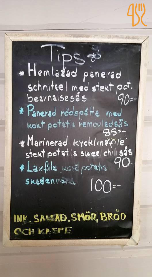 Pizzeria Blå Ängeln Meny