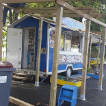 Centrumsvagnen Utomhus