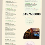 Italiana Pizza Birra Vino Meny