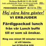Golden Gate Restaurang Meny