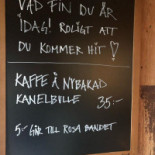 Freadals Trädgårdcafé Meny