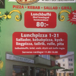 Pizzeria Hörnan Meny