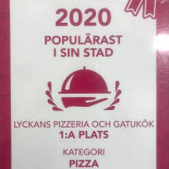 Lyckans Pizza Take Away Meny