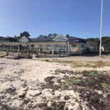 Terassen Hanöhus Beachbar Utomhus