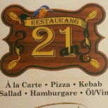 21:ans Restaurang Pizzeria Meny