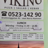 Viking Pizzeria Meny