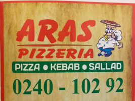 Aras Pizzeria menu