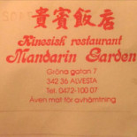 Mandarin Garden Meny