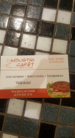 Industricafėet menu