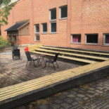 Folketshus Sommarcafé Utomhus