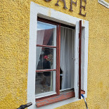 Café Gula Huset Utomhus