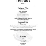 Systrarna Sisters Meny