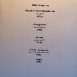 Restaurang Sjoegatan Paa Fyrvaegen I Falsterbo Meny