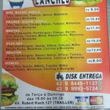 Restaurang Teknikparken Meny