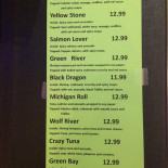 Kungsan Pizzeria Meny