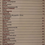 Natalie's Krog Pizzeria Meny