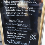 Klippans Konstkafé Meny