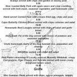 Sylvias Kanonbar Meny